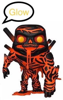 Funko Pop! Spider-Man: Far From Home - Molten Man (Glow) #474 - Sweets and Geeks