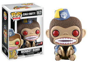 Funko POP! Games: Call of Duty - Monkey Bomb (Gamestop Exclusive) #147 - Sweets and Geeks