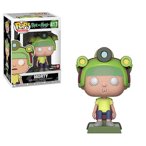 Funko POP! Animation: Rick and Morty - Morty (Blips and Chitz) (GameStop Exclusive) #417 - Sweets and Geeks
