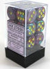 Festive 16mm D6 Dice Block (12 Dice) - Sweets and Geeks