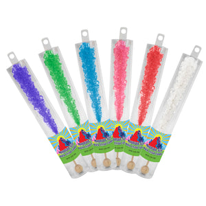 Mountain Size 9" Rock Candy Sticks - Sweets and Geeks