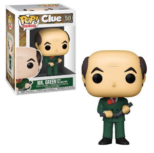 Funko Pop! Clue - Mr. Green with the Lead Pipe #50 - Sweets and Geeks