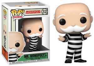 Funko Pop! Monopoly - Mr. Monopoly In Jail #32 - Sweets and Geeks