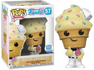 Funko Pop! Funko - Mr. Sprinkles (Vanilla) #57 - Sweets and Geeks