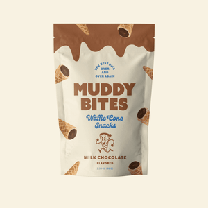 Muddy Bites Waffle Cone Milk Chocolate - Sweets and Geeks