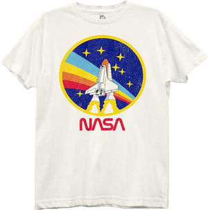 Nasa - Rainbow Shuttle T-Shirt - Sweets and Geeks