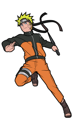 FiGPiN Naruto Shippuden: Naruto - Collectible Pin with Premium Display Case - Sweets and Geeks