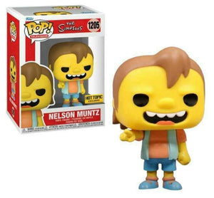 Funko Pop! Television: The Simpsons - Nelson Muntz (Hot Topic Exclusive) #1205 - Sweets and Geeks