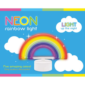 Neon Rainbow Light - Sweets and Geeks
