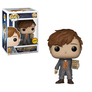 Funko POP! Movies: Fantastic Beasts 2 The Crimes of Grindelwald - Newt Scamander (Book) (Chase)#14 - Sweets and Geeks