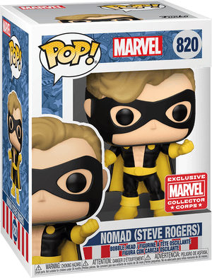 Funko POP! Heroes: Marvel - Nomad (Steve Rogers) #820 - Sweets and Geeks