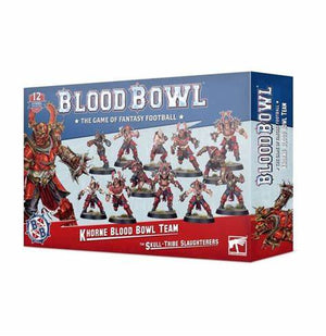 Khorne Blood Bowl Team: The Skull-tribe Slaughterers - Sweets and Geeks