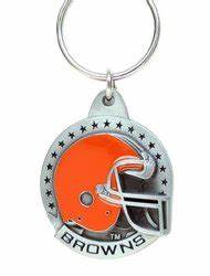 Cleveland Browns Bottle Cap Keychain - Sweets and Geeks
