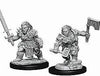 Pathfinder Deep Cuts Unpainted Miniatures: W8 Dwarf Female Barbarian - Sweets and Geeks