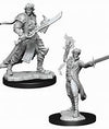 Pathfinder Deep Cuts Unpainted Miniatures: W11 Elf Male Magus (Magic User) - Sweets and Geeks