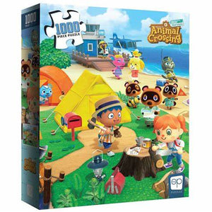 Animal Crossing™: New Horizons “Welcome to Animal Crossing” 1000 Piece Puzzle - Sweets and Geeks
