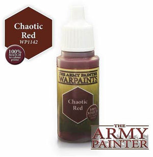 Warpaints: Chaotic Red 18ml - Sweets and Geeks