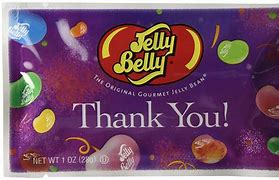 Thank You Assorted Flavors Jelly Beans – 1 oz. Bag - Sweets and Geeks