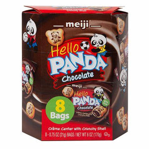 Hello Panda- Chocolate- 8 .75 oz Bags - Sweets and Geeks