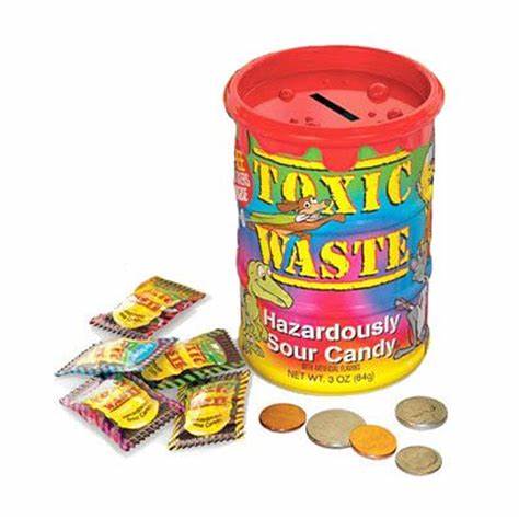 TOXIC WASTE DRUMS 1.7oz – Sweets and Geeks