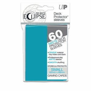 Ultra Pro Sleeves Small Eclipse Matte Sky Blue 60-Count - Sweets and Geeks