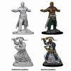 Pathfinder Deep Cuts Unpainted Miniatures: W1 Human Male Monk - Sweets and Geeks