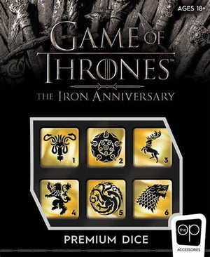 GAME OF THRONES PREMIUM DICE SET - Sweets and Geeks
