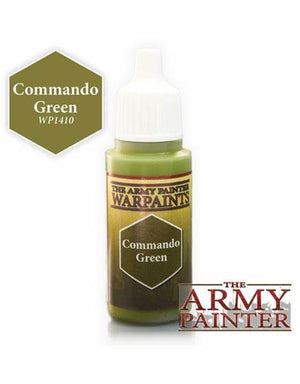 Warpaints: Commando Green 18ml - Sweets and Geeks