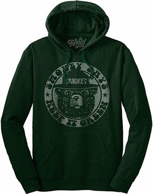 Smokey Bear Hoodie - Keep It Green Hooded Smokey Bear Sweatshirt - Sweets and Geeks