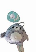 Squishmallows - Odile the Seal 3.5" Clip on Stuffed Plush - Sweets and Geeks