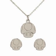 Super Mario Mushroom Earrings/Necklace - Sweets and Geeks