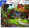 White Mountain Autumn Cottage 1000pc Puzzle - Sweets and Geeks