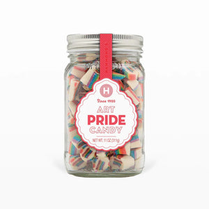 Pride Art Candy Mason Jar - Sweets and Geeks