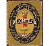 Michelob Logo Tin Sign - Sweets and Geeks