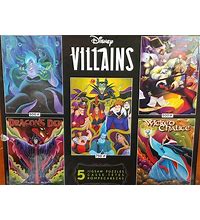 DISNEY - VILLAINS - 5 IN 1 MULTIPACK - Sweets and Geeks