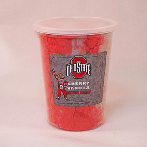 Ohio State Cherry Vanilla Cotton Candy - Sweets and Geeks