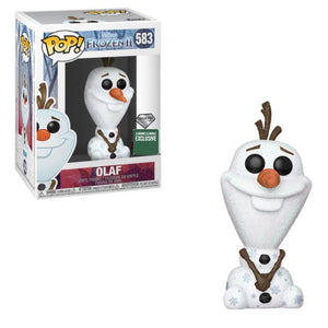 Funko Pop Disney: Frozen II - Olaf (Diamond Collection) (Barnes & Noble) #583 - Sweets and Geeks