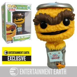 Funko Pop! Sesame Street - Oscar the Grouch (Orange) #03 - Sweets and Geeks