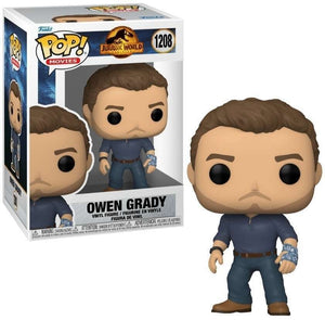 Funko Pop! Movies: Jurassic World: Dominion - Owen Grady #1208 - Sweets and Geeks