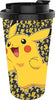 Pikachu Happy Bolt Glitter 16oz Double Plastic Wall Travel Mug - Sweets and Geeks