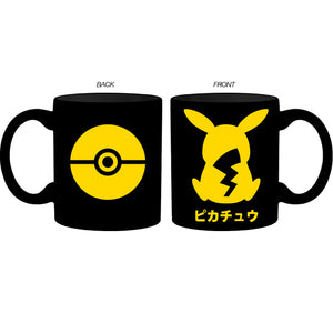 Pokémon - Pikachu Silhouette 14oz Ceramic Mug - Sweets and Geeks