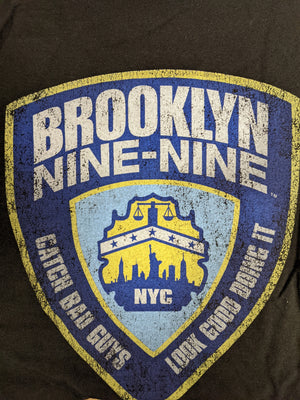 Brooklyn Nine-Nine Distressed Shield Tee - Sweets and Geeks