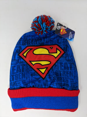 Superman Logo Winter Hat - Sweets and Geeks