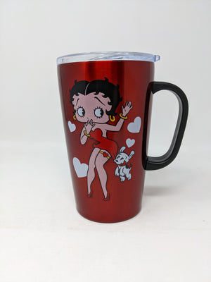 Betty Boop Stainless Steel Travel Mug - Sweets and Geeks