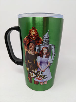 Wizard of Oz Group Stainless Steel Travel Mug - Sweets and Geeks