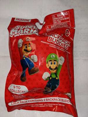 Super Mario Backpack Buddies Blind Bag - Sweets and Geeks