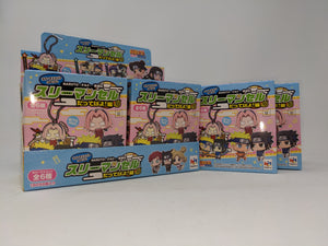 Naruto Three-Man Cell Believe It! Rubber Mascot Mystery Box Keychain - Sweets and Geeks
