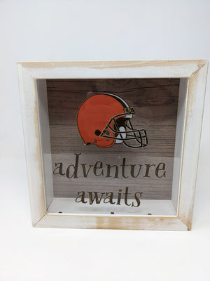 Cleveland Browns "Saving for the Season Tickets" Money Box - Sweets and Geeks