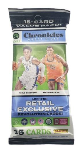 2022/23 Panini Chronicles Basketball Draft Picks Value Pack - Sweets and Geeks