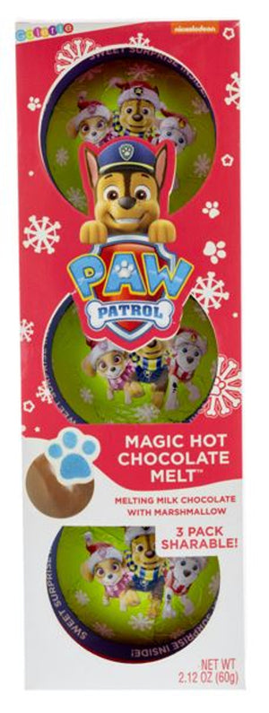 Paw Patrol Holiday Hot Chocolate Balls 6.35oz - Sweets and Geeks